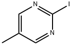 2-碘-5-甲基嘧啶 结构式