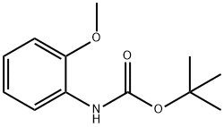 N-BOC-2-甲氧基苯胺 结构式