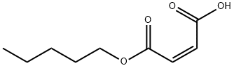 マレイン酸水素1-ペンチル 化学構造式