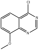 4-氯-8-甲氧基喹唑啉, 154288-09-2, 结构式