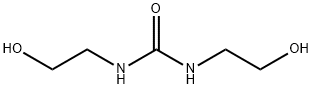 2,2'-(ウレイレン)ジエタノール 化学構造式
