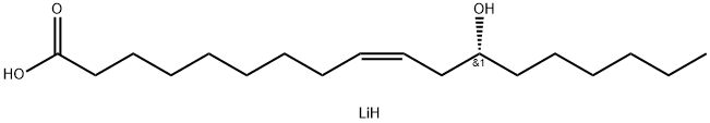 リシノレイン酸リチウム 化学構造式