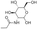 N-丙酰基-D-葡萄糖胺 结构式