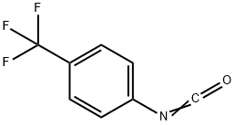 イソシアン酸4-(トリフルオロメチル)フェニル 化学構造式