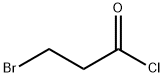 3-ブロモプロピオニルクロリド 化学構造式