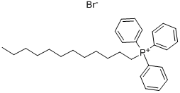Dodecyltriphenylphosphonium bromide Structure