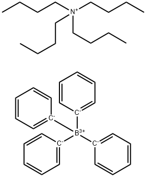 四正丁基四苯基硼酸铵 结构式