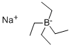 四乙基硼酸钠, 15523-24-7, 结构式