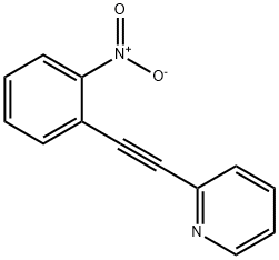 1-(2-PYRIDYL)-2-(2-NITROBENZYL)ALKYNE, 155372-21-7, 结构式
