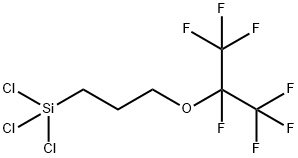 3-(七氟异丙氧基)丙基三氯硅烷, 15538-93-9, 结构式