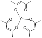 乙酰丙酮钇, 15554-47-9, 结构式