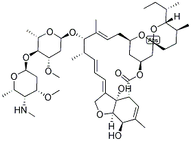 甲胺基阿维菌素苯甲酸盐, 155569-91-8, 结构式
