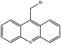 9-溴甲基丫啶 结构式