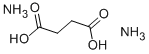 琥珀酸铵, 15574-09-1, 结构式