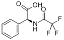 (+)-N-TRIFLUOROACETYL-L-PHENYLGLYCINE Struktur