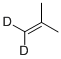 2-METHYLPROPENE-1,1-D2 结构式