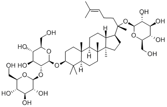 越南参皂苷R3 结构式