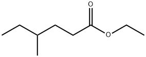 4-甲基己酸乙酯 结构式