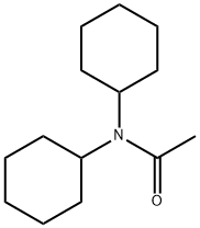 N,N-Dicyclohexylacetamide Structure