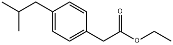 ethyl 4-isobutylphenylacetate  Structure