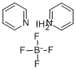 ビス(ピリジン)ヨードニウムテトラフルオロボラート 化学構造式