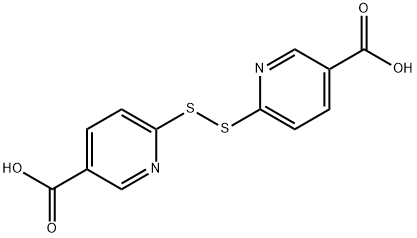 6,6'-ジチオジニコチン酸 化学構造式