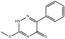 3-(METHYLTHIO)-6-PHENYL-1,2,4-TRIAZIN-5-OL Structure