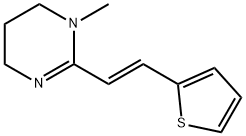 1,4,5,6-Tetrahydro-1-methyl-2-(2-(2-thienyl)-ethenyl)pyrimidin,(E)-