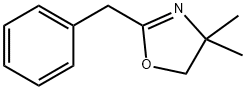 2-苯甲基-4,4-二甲基-4,5-二氢-1,3-氧氮杂茂 结构式