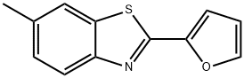 Benzothiazole, 2-(2-furanyl)-6-methyl- (9CI) 结构式