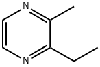 2-エチル-3-メチルピラジン 化学構造式