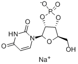ウリジン2',3'-(りん酸ナトリウム) 化学構造式