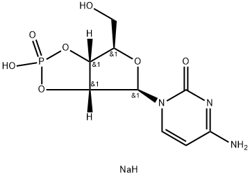 胞苷 2ˊ,3ˊ-环一磷酸钠盐, 15718-51-1, 结构式