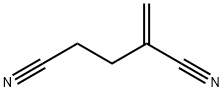 2-亚甲基戊二腈, 1572-52-7, 结构式