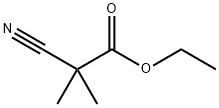 2-氰基-2-甲基丙酸 乙基 酯, 1572-98-1, 结构式