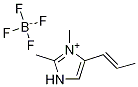 1-丙基-2,3-甲基咪唑四氟硼酸盐 结构式