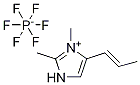 1-propenyl-2,3-diMethyliMidazoliuM hexafluorophosphate Structure