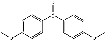 双(4-甲氧基苯基)氧化磷 结构式