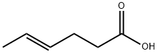 (E)-4-Hexenoic acid Structure