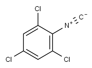 2,4,6-トリクロロフェニルイソシアン化 化学構造式