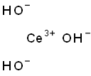 cerium trihydroxide Structure