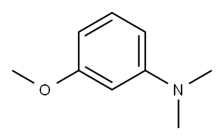 3-二甲基氨基苯甲醚 结构式