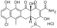 4-差向四环素盐酸盐, 158018-53-2, 结构式
