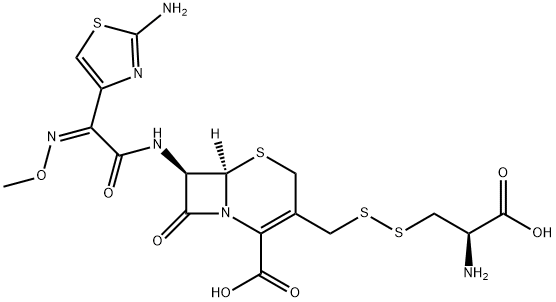 Desfuroyl Ceftiofur Cysteine Disulfide 结构式
