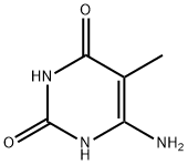 5-甲基-6-氨基尿嘧啶 结构式