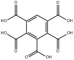 ベンゼンペンタカルボン酸 化学構造式