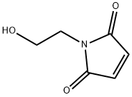 N-(2-羟乙基)马来酰亚胺, 1585-90-6, 结构式