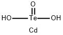 亜テルル酸カドミウム 化学構造式