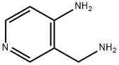 3-(氨甲基)吡啶-4-胺 结构式