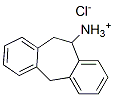 10,11-ジヒドロ-5H-ジベンゾ[a,d]シクロヘプテン-10-アミン・塩酸塩 化学構造式